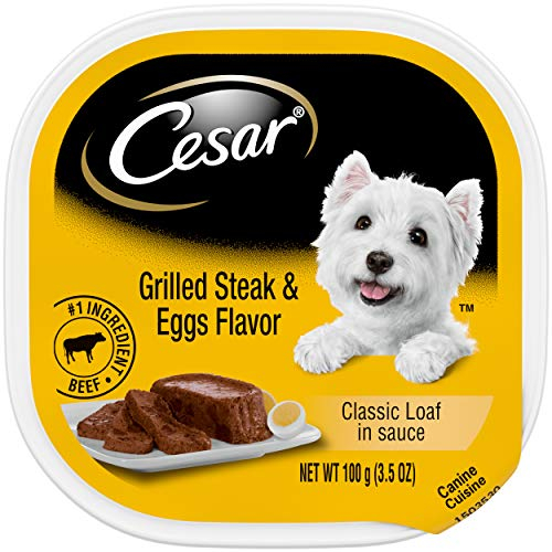 Foto 2 pulgar | Comida Húmeda Para Perros Cesar Classic, Pan En Salsa, Filete A La Parrilla, 100 G - Venta Internacional.