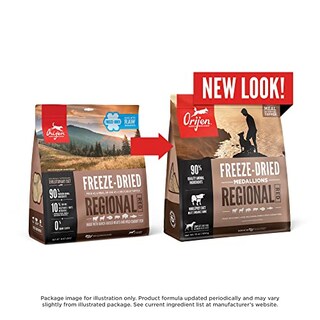 Foto 3 | Alimento Y Aderezo Liofilizados Para Perros Orijen, Sin Cereales, 90% Protésico - Venta Internacional.