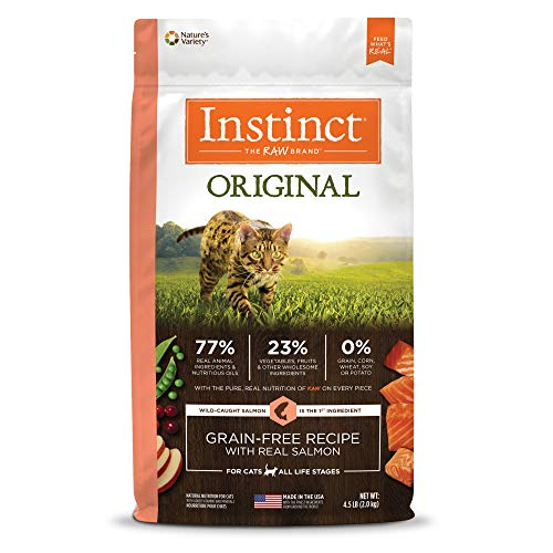 Receta Original De Cat Food Instinct Sin Cereales Con Salmón, 2 Kg - Venta Internacional.