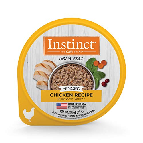 Foto 2 pulgar | Wet Cat Food Instinct, Sin Cereales, Receta De Pollo Picado, 100 G - Venta Internacional.