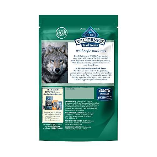 Foto 3 pulgar | Golosinas Para Perros Blue Buffalo Wilderness Wild Bits Duck 113 G - Venta Internacional.