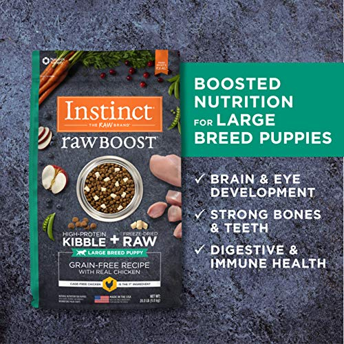 Foto 7 pulgar | Comida Para Perros Instinct Raw Boost Para Cachorros De Raza Grande, 9 Kg - Venta Internacional.