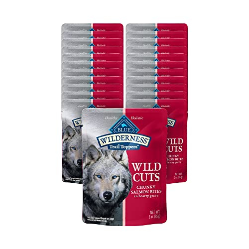 Alimento Húmedo Para Perros Blue Buffalo Wilderness Trail Toppers Salmon 90 - Venta Internacional.