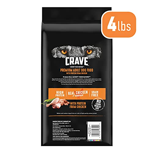 Foto 3 pulgar | Alimento Para Perros Crave Sin Cereales Para Adultos, Alto Contenido De Proteínas, Con Pollo, 1,8 Kg - Venta Interna