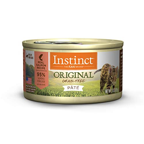 Comida Húmeda Enlatada Para Gatos Instinct Original Salmon, 90 G (caja De 24) - Venta Internacional.