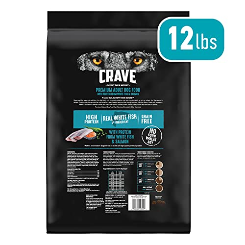 Foto 3 pulgar | Alimento Para Perros Crave, Pescado Blanco Seco Sin Cereales, 5,4 Kg, Para Adultos - Venta Internacional.