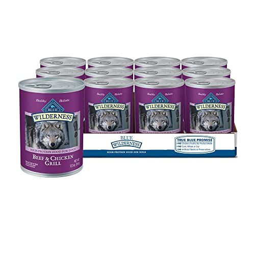 Alimento Húmedo Para Perros Blue Buffalo Wilderness Beef & Chicken 375 Ml - Venta Internacional.