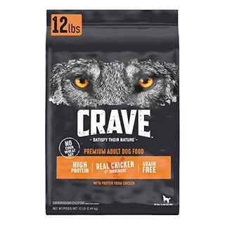 Foto 1 | Comida Para Perros Crave, Pollo Seco Sin Cereales Para Adultos, 5,4 Kg - Venta Internacional.