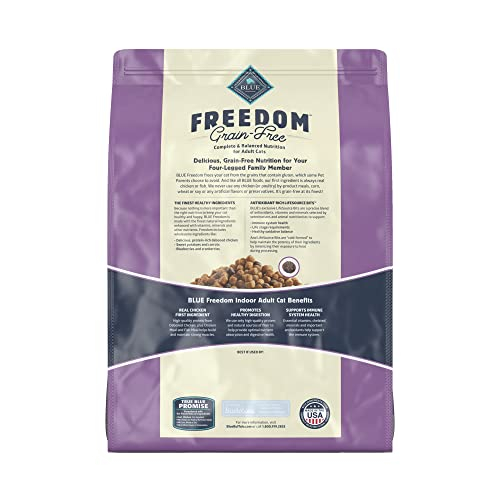 Foto 3 pulgar | Comida Para Gatos Blue Buffalo Freedom, Pollo Sin Cereales, 5 Kg - Venta Internacional.