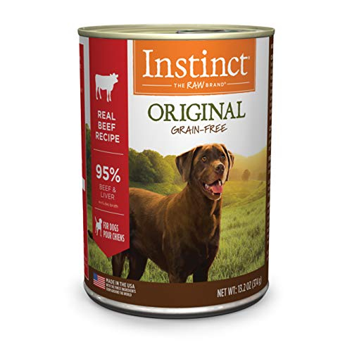 Comida Húmeda Enlatada Para Perros Instinct Original Beef Recipe 390 G (x6) - Venta Internacional.