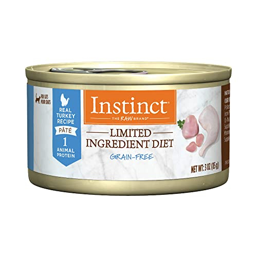 Comida Enlatada Húmeda Para Gatos Instinct, Dieta Con Ingredientes Limitados, Pavo  - Venta Internacional.