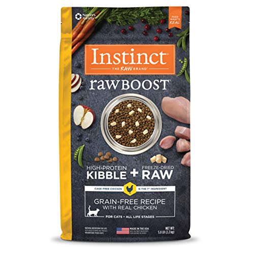 Comida Para Gatos Instinct Raw Boost Sin Cereales Con Bolsa De Pollo De 2,27 Kg - Venta Internacional.