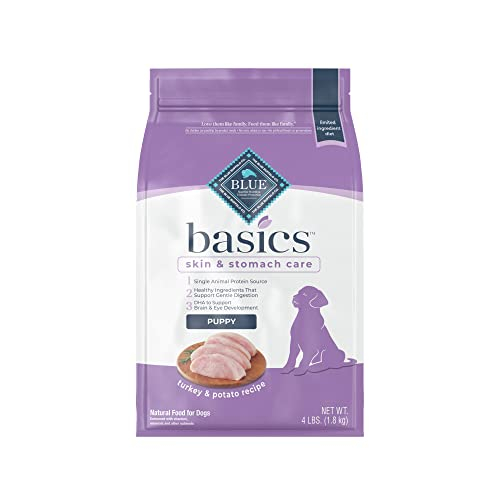 Foto 1 | Comida Para Perros Blue Buffalo Basics Para El Cuidado De La Piel Y El Estómago, Pavo, 1,8 Kg - Venta Internacional.