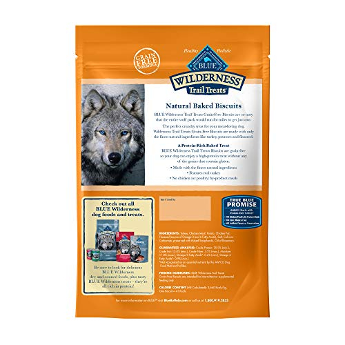 Foto 3 pulgar | Golosinas Para Perros Blue Buffalo Wilderness Trail Turkey 280 G - Venta Internacional.