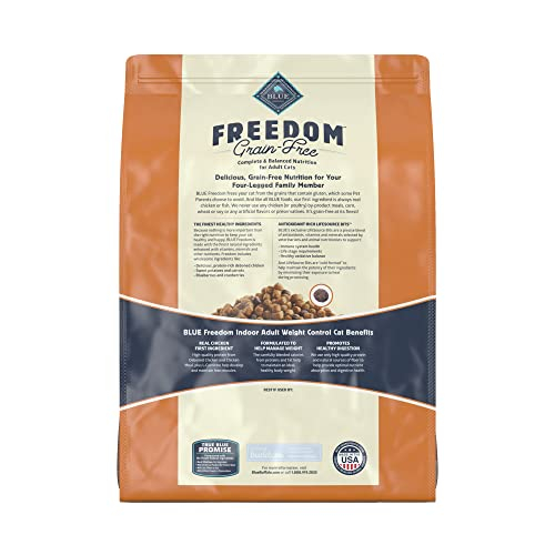 Foto 3 pulgar | Comida Para Gatos Blue Buffalo Freedom, Pollo Sin Cereales, 5 Kg - Venta Internacional.