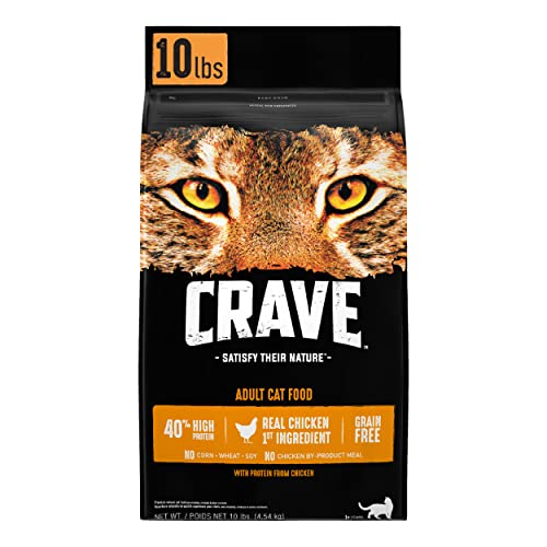 Foto 2 pulgar | Comida Seca Para Gatos Crave, Pollo Con Alto Contenido De Proteínas Para Adultos, Bolsa De 4,5 Kg - Venta Internacional