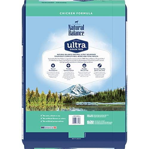 Foto 3 | Alimento Para Perros Natural Balance Original Ultra Sin Cereales 11 Kg - Venta Internacional.