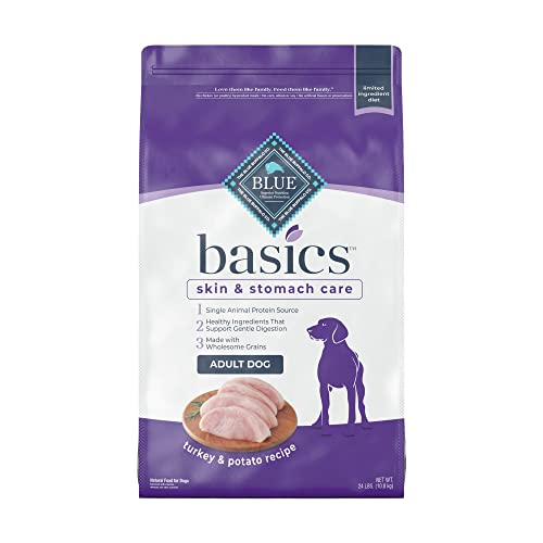 Foto 2 pulgar | Comida Para Perros Blue Buffalo Basics Para El Cuidado De La Piel Y El Estómago, Pavo, 24 Libras - Venta Internacional.