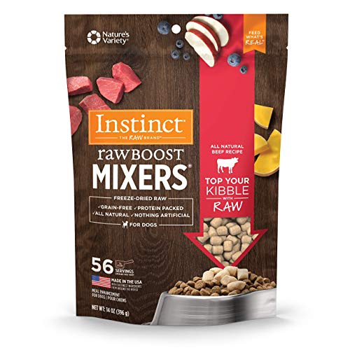 Comida Para Perros Topper Instinct Raw Boost Mixers, Carne De Res, 400 Ml - Venta Internacional.