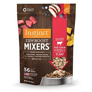 Foto 1 | Comida Para Perros Topper Instinct Raw Boost Mixers, Carne De Res, 400 Ml - Venta Internacional.