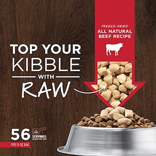 Foto 2 | Comida Para Perros Topper Instinct Raw Boost Mixers, Carne De Res, 400 Ml - Venta Internacional.