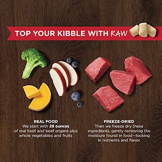 Foto 6 | Comida Para Perros Topper Instinct Raw Boost Mixers, Carne De Res, 400 Ml - Venta Internacional.