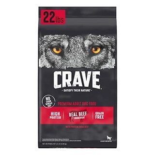 Foto 1 | Alimento Para Perros Crave, Carne De Res Con Alto Contenido De Proteínas Para Adultos, 10 Kg - Venta Internacional.