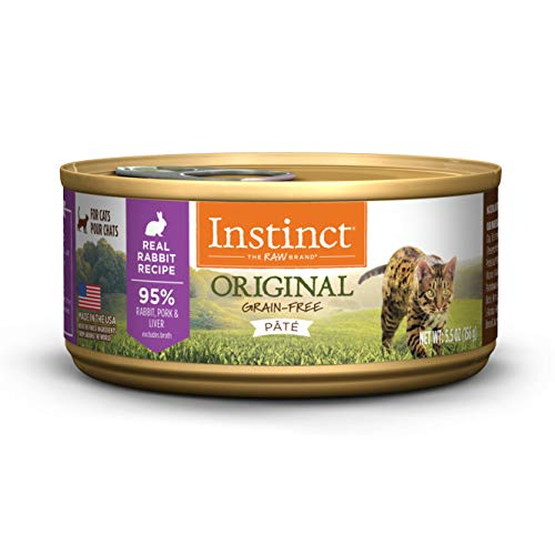 Comida Húmeda Enlatada Para Gatos Instinct Original Rabbit 163 Ml (estuche/12) - Venta Internacional.