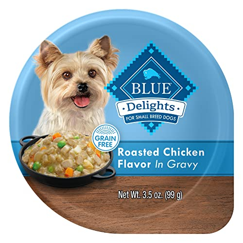 Foto 4 pulgar | Comida Húmeda Para Perros Blue Buffalo Delights, Pollo Asado, 100 G, 12 Unidades - Venta Internacional.