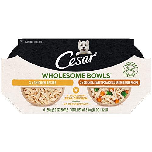 Foto 2 pulgar | Cesar Wholesome Bowls Para Comida Húmeda Para Perros, Paquete Variado Para Adultos - Venta Internacional.