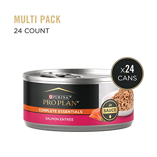 Foto 2 | Comida Húmeda Para Gatos Purina Pro Plan Complete Essentials Salmon 24x1 - Venta Internacional.