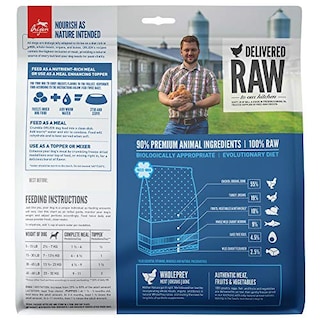 Foto 2 | Alimento Liofilizado Para Perros Orijen Original 170 G Con Alto Contenido De Proteínas - Venta Internacional.