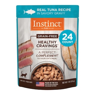 Foto 1 | Adorno Húmedo Para Gatos Instinct Healthy Cravings Tuna, 90 Ml X 24 - Venta Internacional.