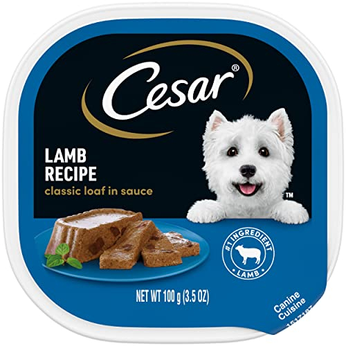 Foto 2 pulgar | Comida Húmeda Para Perros Cesar Classic Loaf En Salsa De Cordero (24 X 100 G) - Venta Internacional.