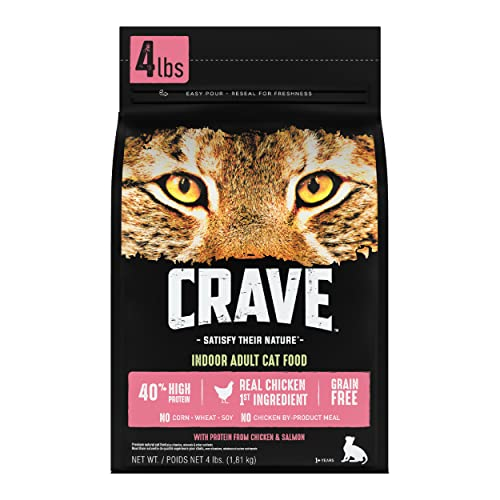 Foto 2 pulgar | Comida Seca Para Gatos Crave Indoor Adult, Alta En Proteínas, Bolsa De 1,8 Kg - Venta Internacional.