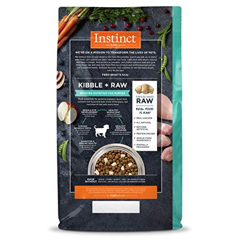 Foto 3 pulgar | Comida Para Perros Instinct Raw Boost Para Cachorros Sin Cereales Con Pollo, 1,8 Kg - Venta Internacional.