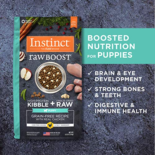 Foto 7 pulgar | Comida Para Perros Instinct Raw Boost Para Cachorros Sin Cereales Con Pollo, 1,8 Kg - Venta Internacional.