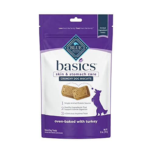 Foto 2 pulgar | Golosinas Para Perros Blue Buffalo Basics, Pavo Y Papa, 170 G - Venta Internacional.