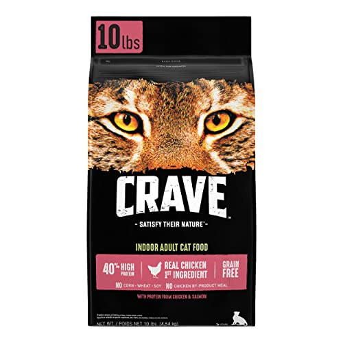 Foto 1 | Comida Seca Para Gatos Crave Indoor Adult, Alta En Proteínas, Bolsa De 4,54 Kg - Venta Internacional.