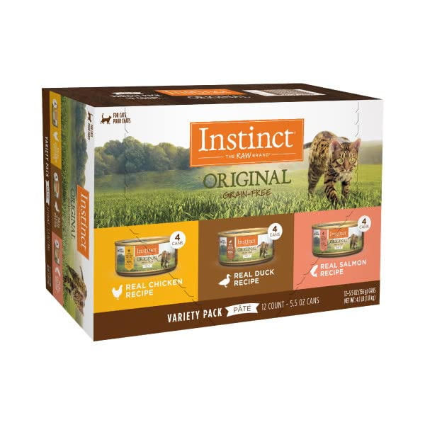 Foto 1 | Comida Húmeda Enlatada Para Gatos Instinct Original Nature's Variety 165 G - Venta Internacional.