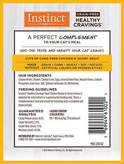 Foto 2 | Comida Húmeda Para Gatos Instinct Healthy Cravings Chicken, 3 Onzas X 24 - Venta Internacional.