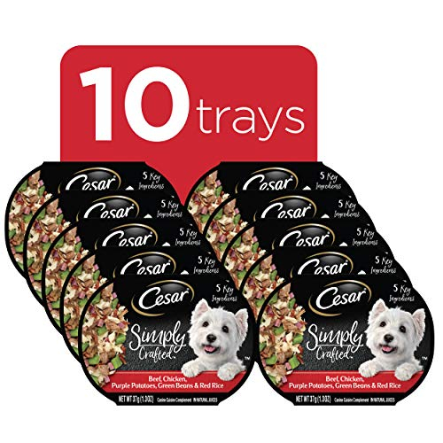 Foto 3 pulgar | Comida Húmeda Para Perros Cesar Simply Crafted Beef, 38 Ml (x10) - Venta Internacional.