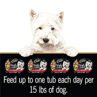 Foto 6 | Comida Húmeda Para Perros Cesar Simply Crafted Beef, 38 Ml (x10) - Venta Internacional.