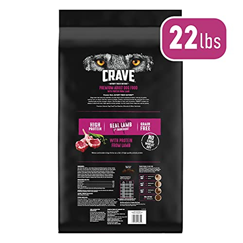 Foto 3 pulgar | Alimento Para Perros Crave Para Adultos Con Alto Contenido De Proteínas, Cordero Y Venado, 10 Kg - Venta Internacional.