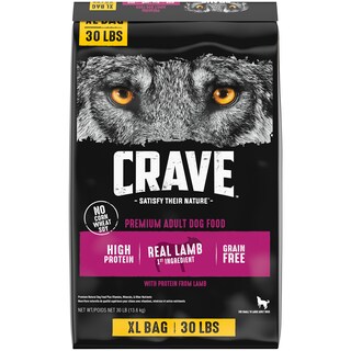 Foto 1 | Alimento Para Perros Crave Sin Cereales Con Alto Contenido De Proteínas Y Cordero 13,6 Kg - Venta Internacional.