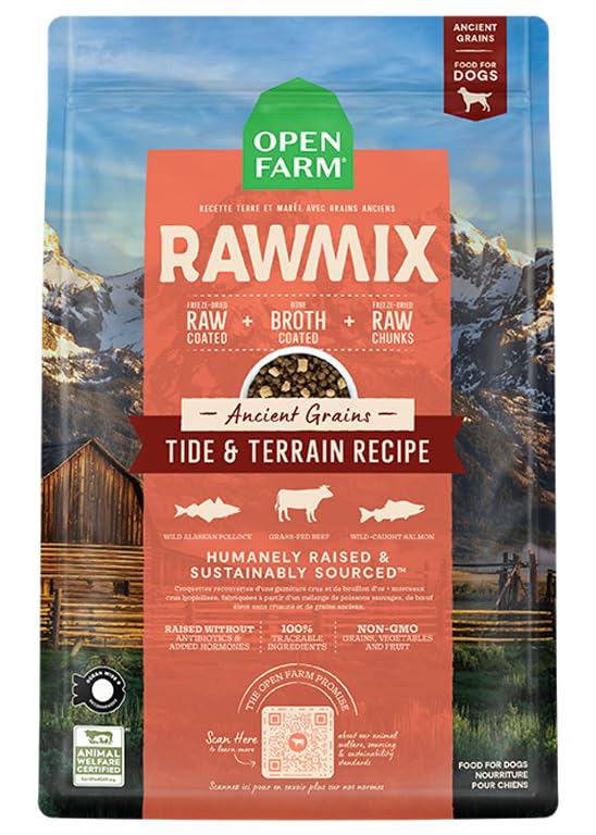 Foto 2 pulgar | Alimento Seco Para Perros Open Farm Rawmix Con Granos Antiguos 9,07 Kg - Venta Internacional.