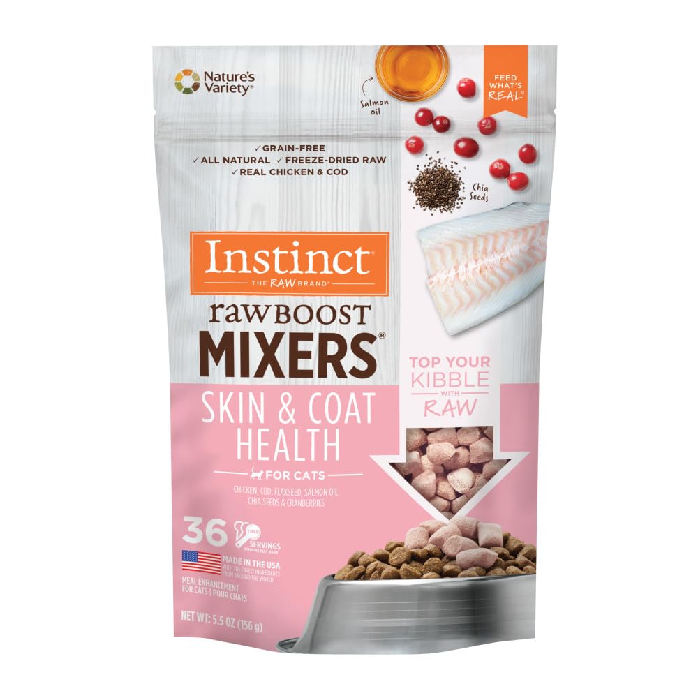 Comida Para Gatos Instinct Raw Boost Mixers Para Pollo, 160 G - Venta Internacional.