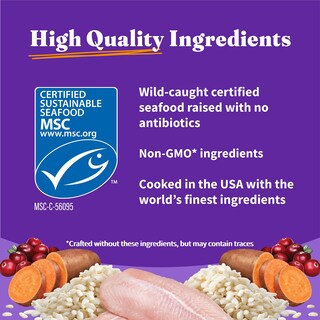 Foto 6 | Comida Para Gatos Halo, Salmón Y Pescado Blanco Capturados En Estado Salvaje, Bolsa De 4,54 Kg - Venta Internacional.
