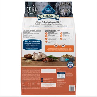 Foto 2 | Alimento Para Perros Blue Buffalo Wilderness Pollo Adulto De Raza Grande - Venta Internacional.