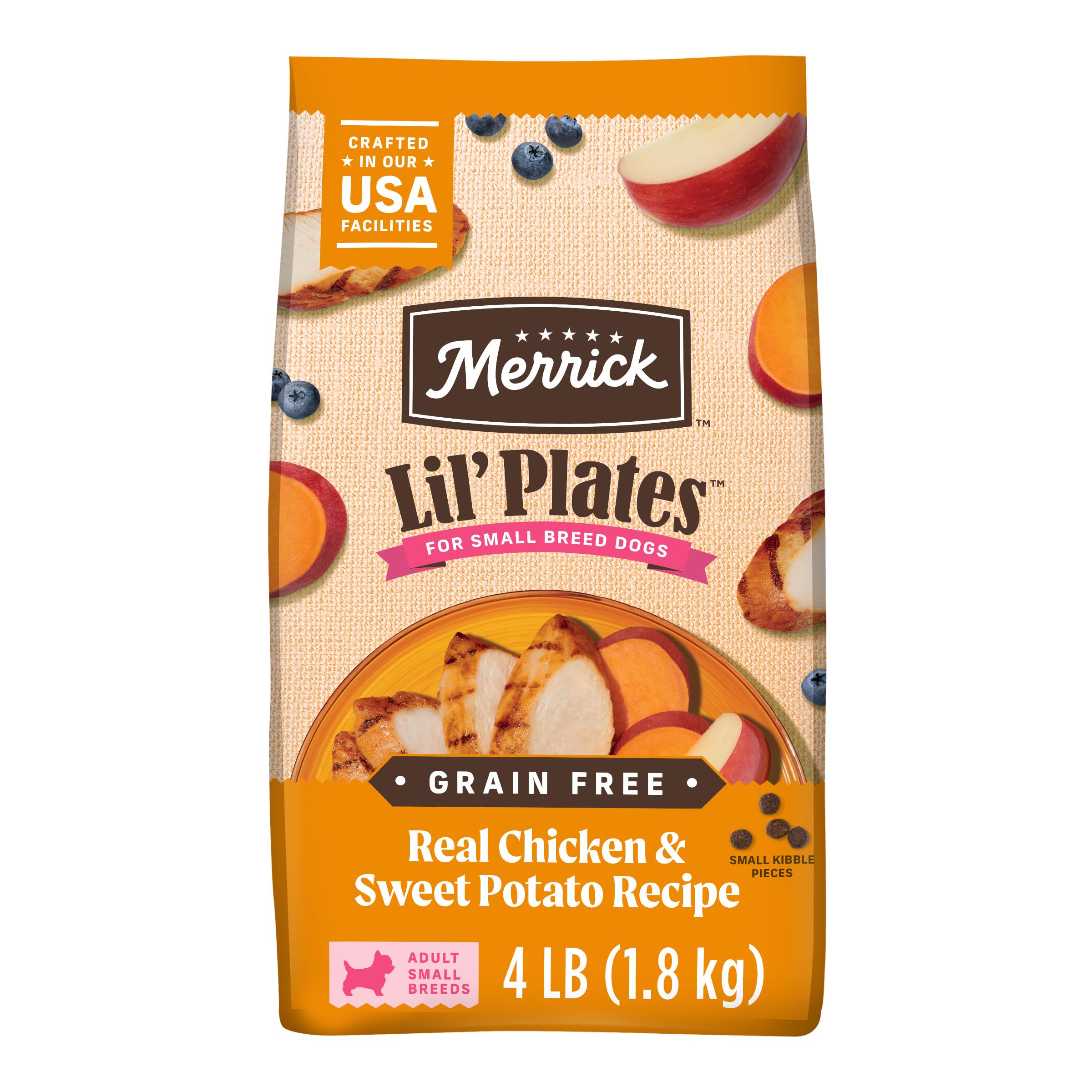 Foto 2 pulgar | Comida Para Perros Merrick Lil' Plates Premium, Sin Cereales, Bolsa De 1,8 Kg - Venta Internacional.